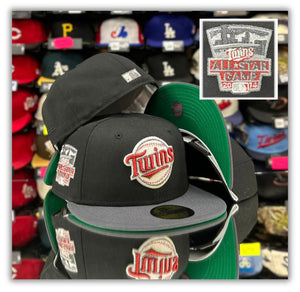 Minnesota Twins Bk/Graphite 2T/Green UV