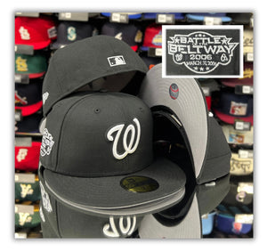 Washington Nationals Bk/2006 Patch/Grey UV