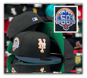 New York Mets Bk/Navy 2T/50th Patch/Green UV