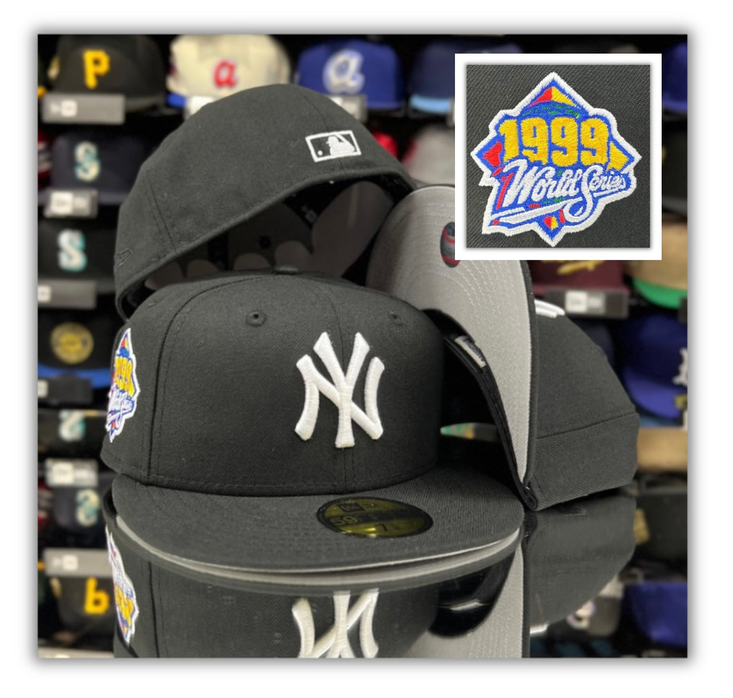 New York Yankees Bk/99 Patch/Grey UV