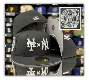 New York Mets VS Yankees Bk/Subway Patch/Grey UV