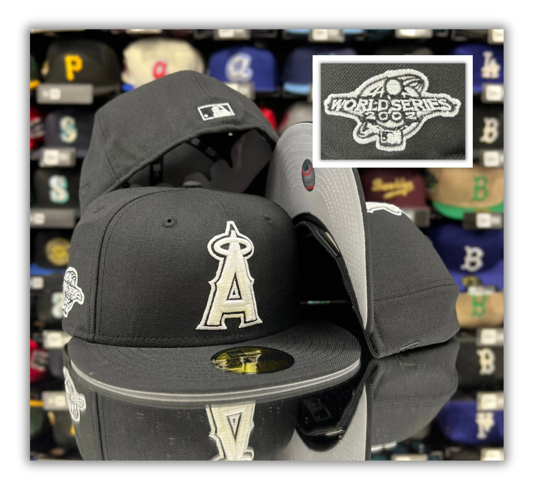 Anaheim Angels Bk/2002WS Patch/Grey UV(Glowing Logo)