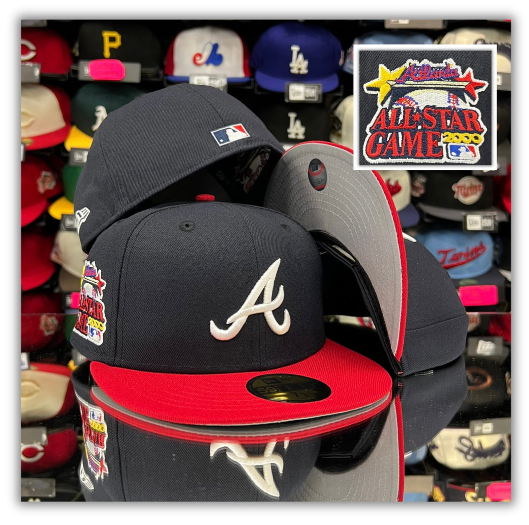 Atlanta Braves Navy/Red 2T/Grey UV