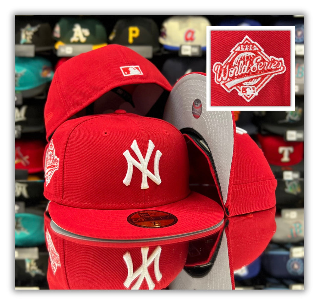 New York Yankees Red/1996Patch/Grey