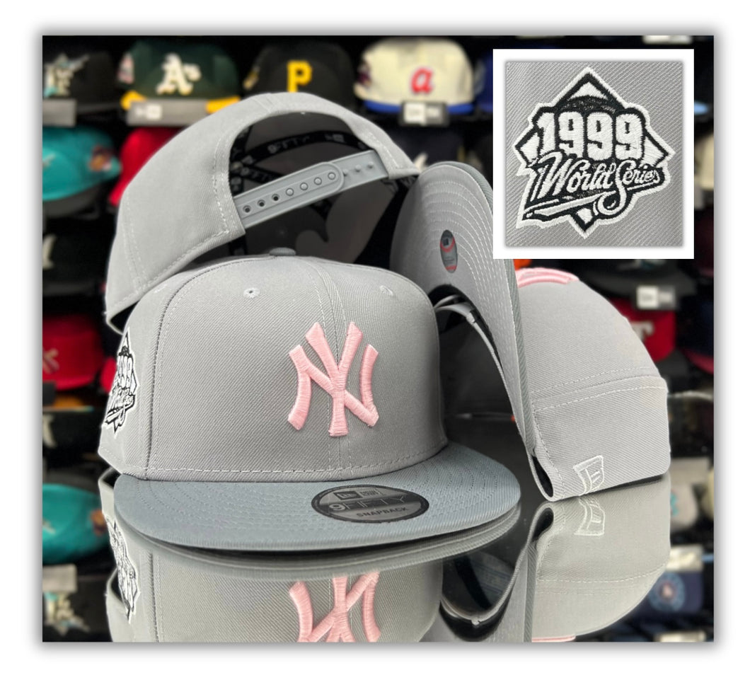 New York Yankees Lt Grey/Grey 2T/1999Patch-Snapback