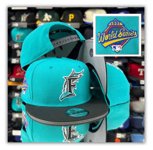 Florida Marlins Teal/Bk 2T/1997WS Patch-Snapback