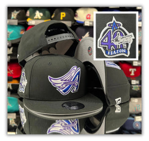 Anaheim Angels Bk/40th Patch-Snapback