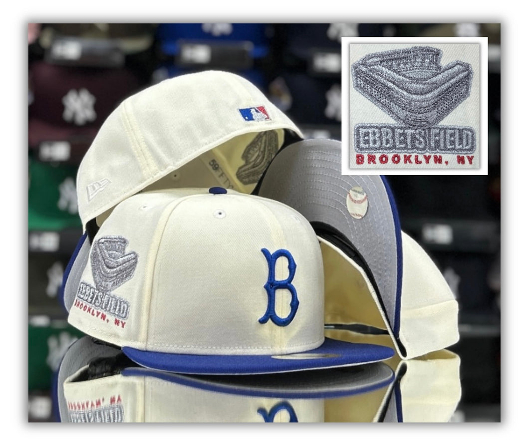 Brooklyn Dodgers Chrome/R Blue 2T/Stadium Patch/Grey UV