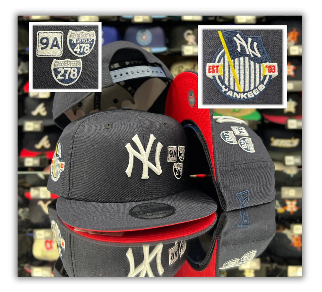 New York Yankees Navy/Red UV-Snapback