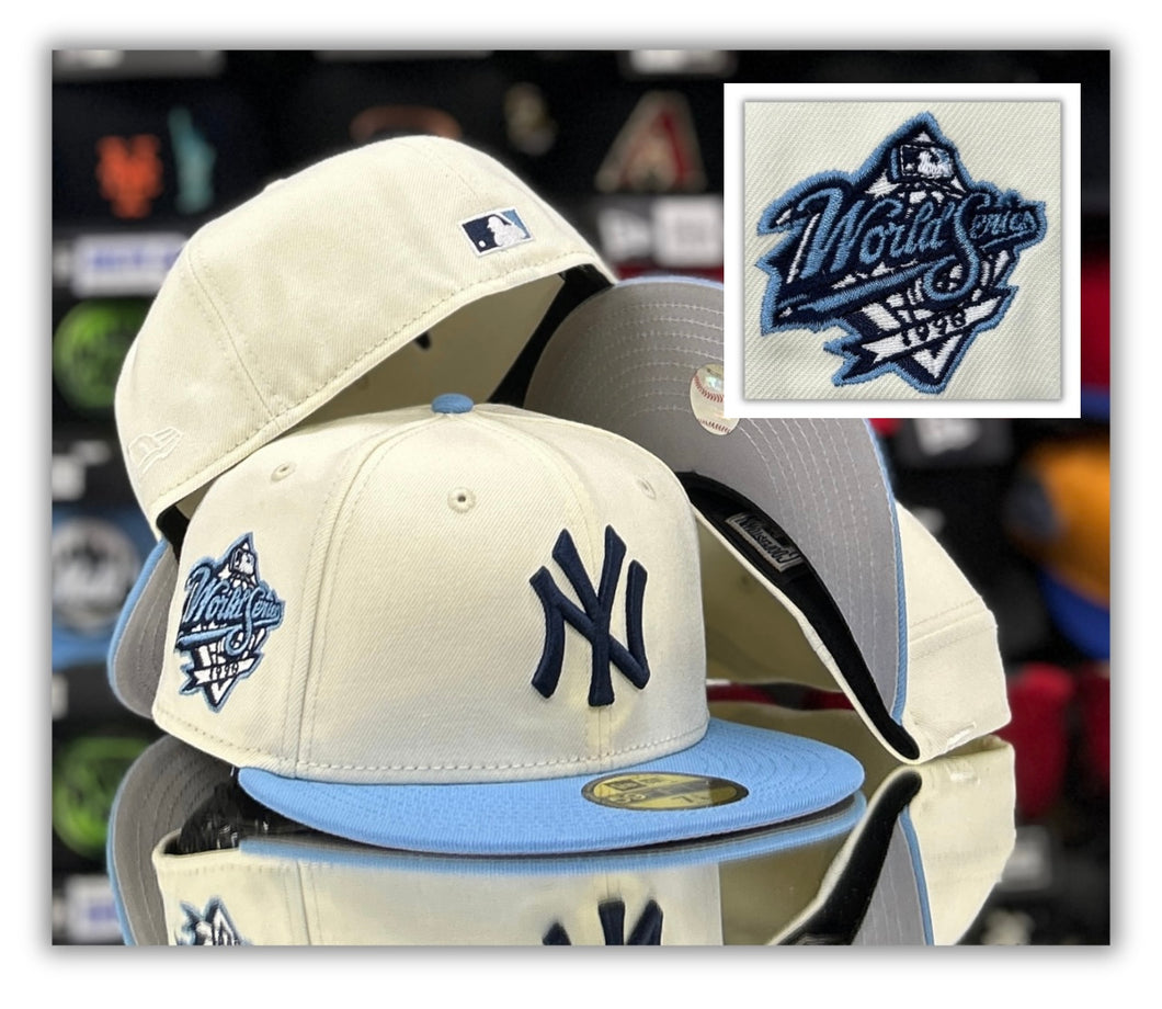 New York Yankees Chrome/Sky Blue 2T-98WS/Grey UV