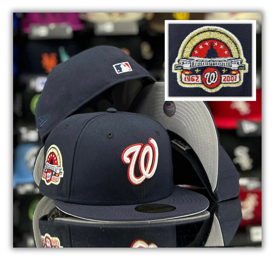 Washington Nationals Navy/Stadium Patch/Grey UV