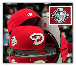 Arizona Diamondbacks Red/Bk 2T-2001 WS/Grey UV