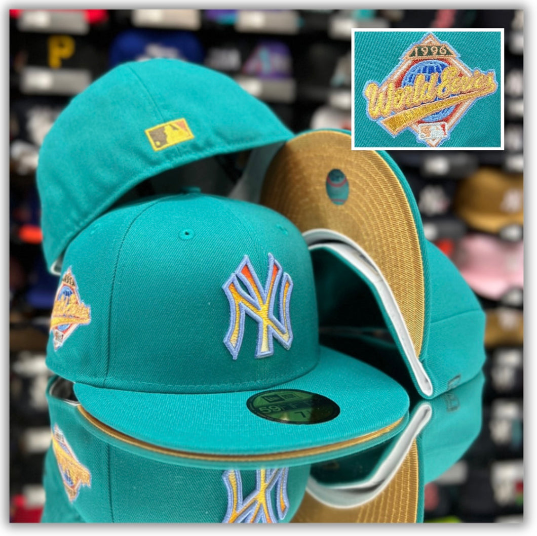 New York Yankees Aquamarine/Gold UV