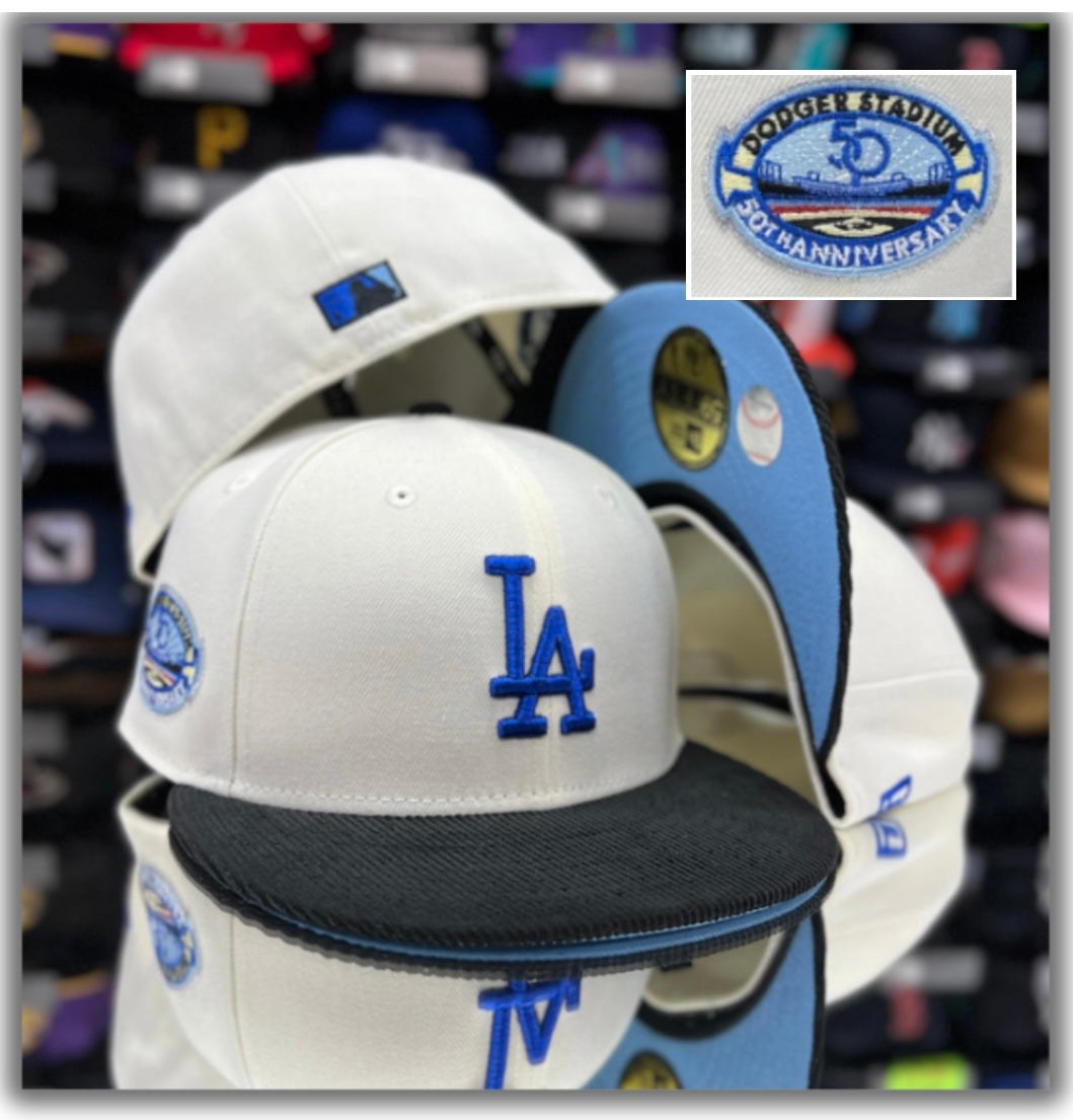 Los Angeles Dodgers -Chrome/Bk Corduroy 2T/Sky BlueUV
