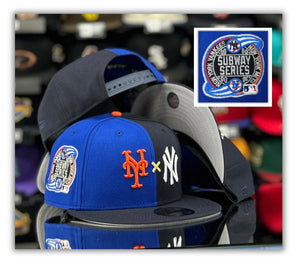 New York Mets VS Yankees /Subway Patch-Snapback