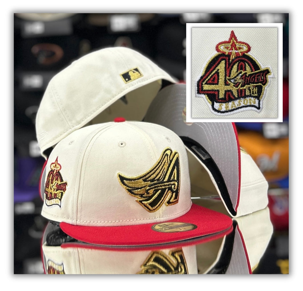 Anaheim Angels Chrome/Red 2T-40Th/Grey UV