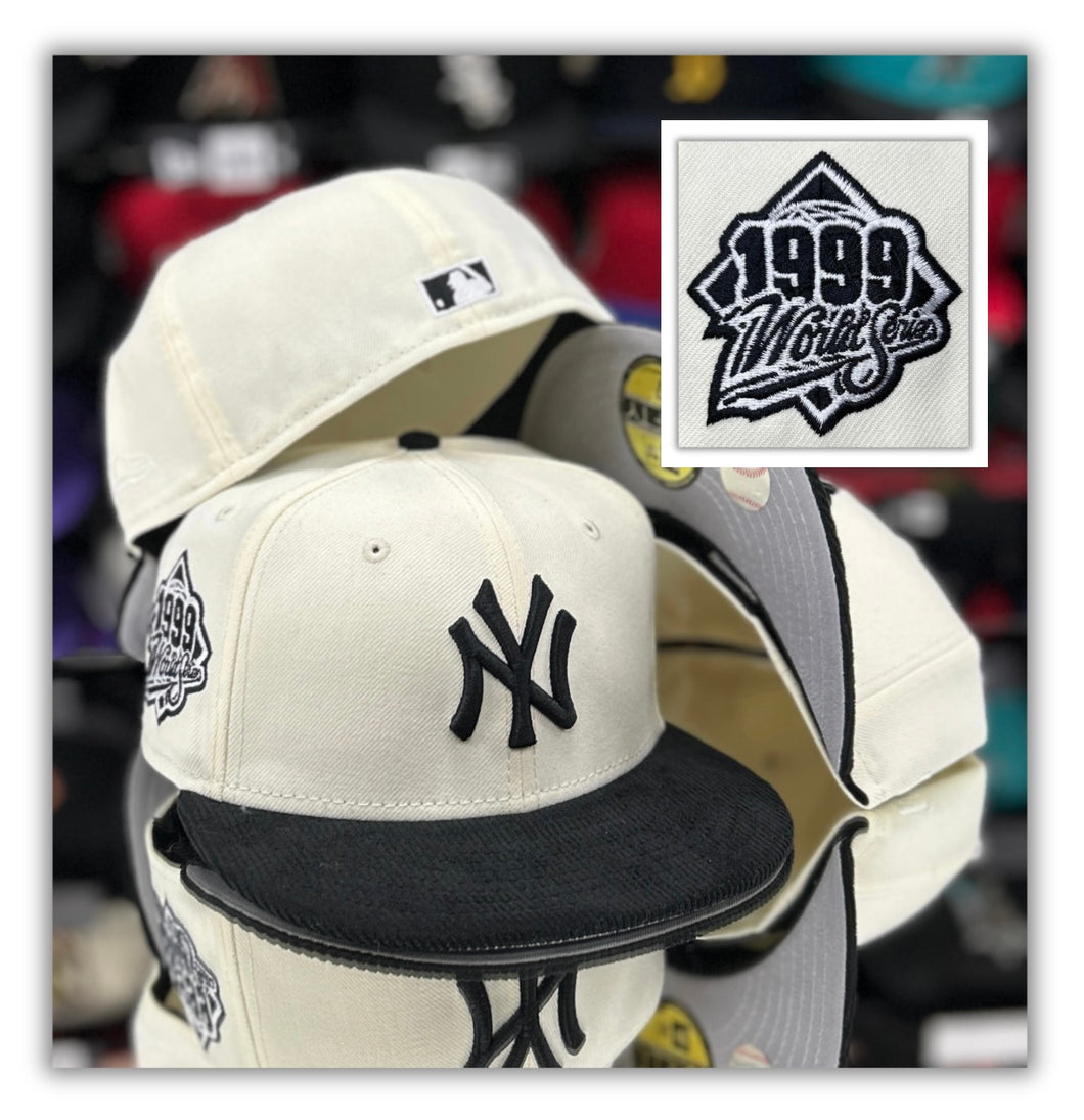 New York Yankees Chrome/Corduroy Bk 2T-99 Patch/Grey UV