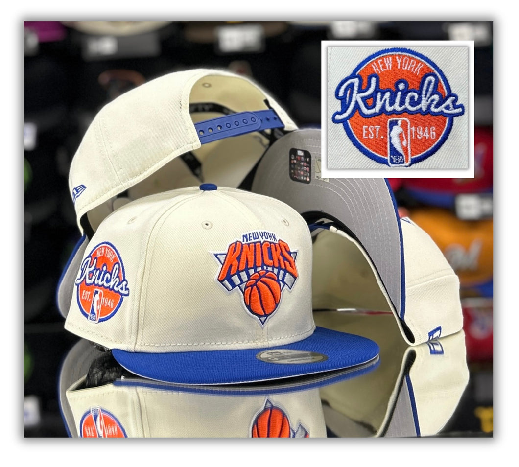 New York Knicks Chrome/R Blue 2T-1946EST Snapback