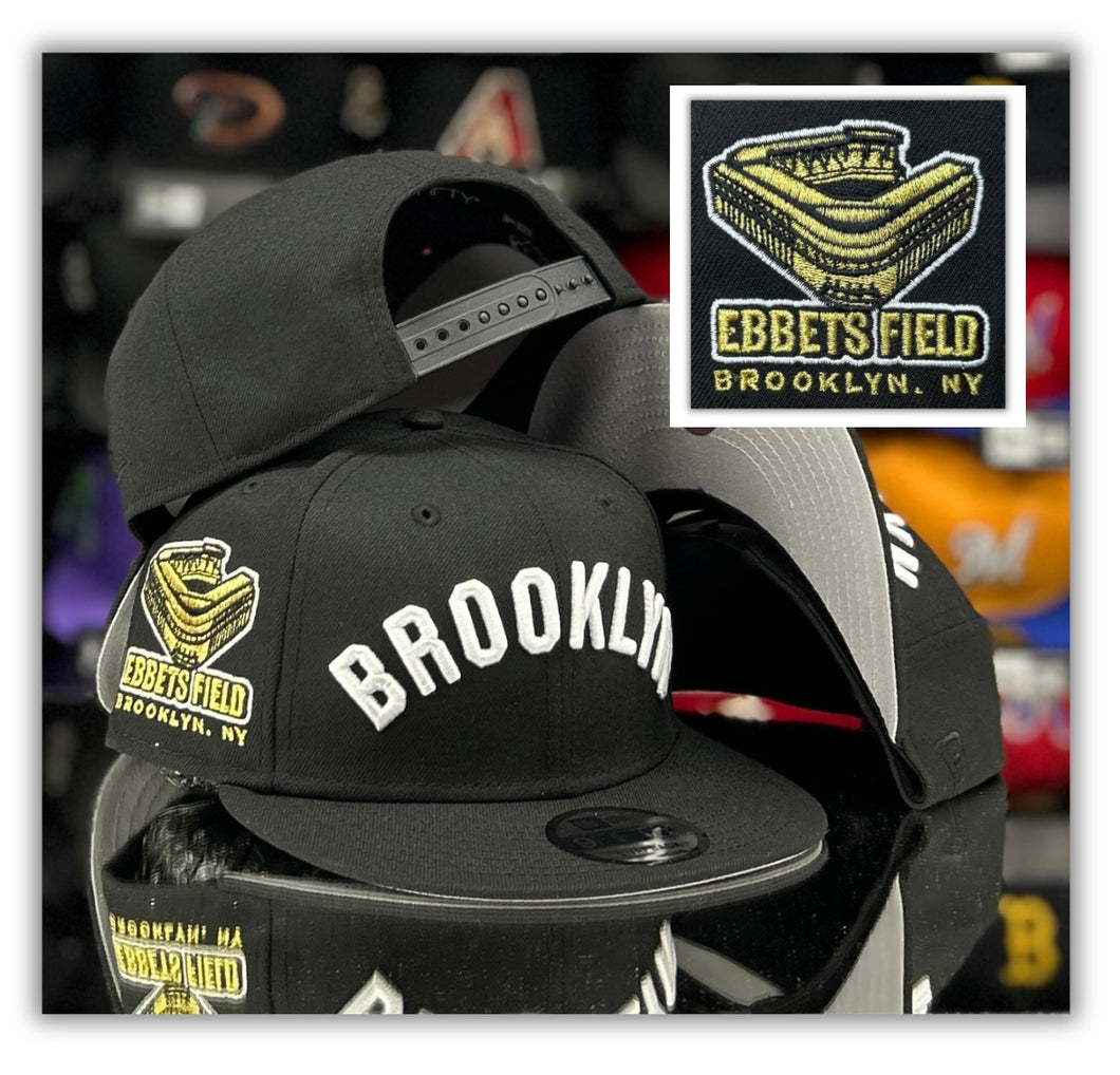 Brooklyn Dodgers Bk-EBBETS Patch-Snapback (Copy)