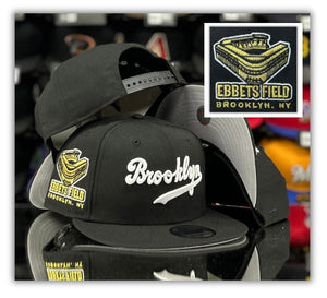 Brooklyn Dodgers Bk Scripts-EBBETS Patch-Snapback