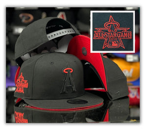 Anaheim Angels Bk/Red 2T-2010 AST Patch-Snapback