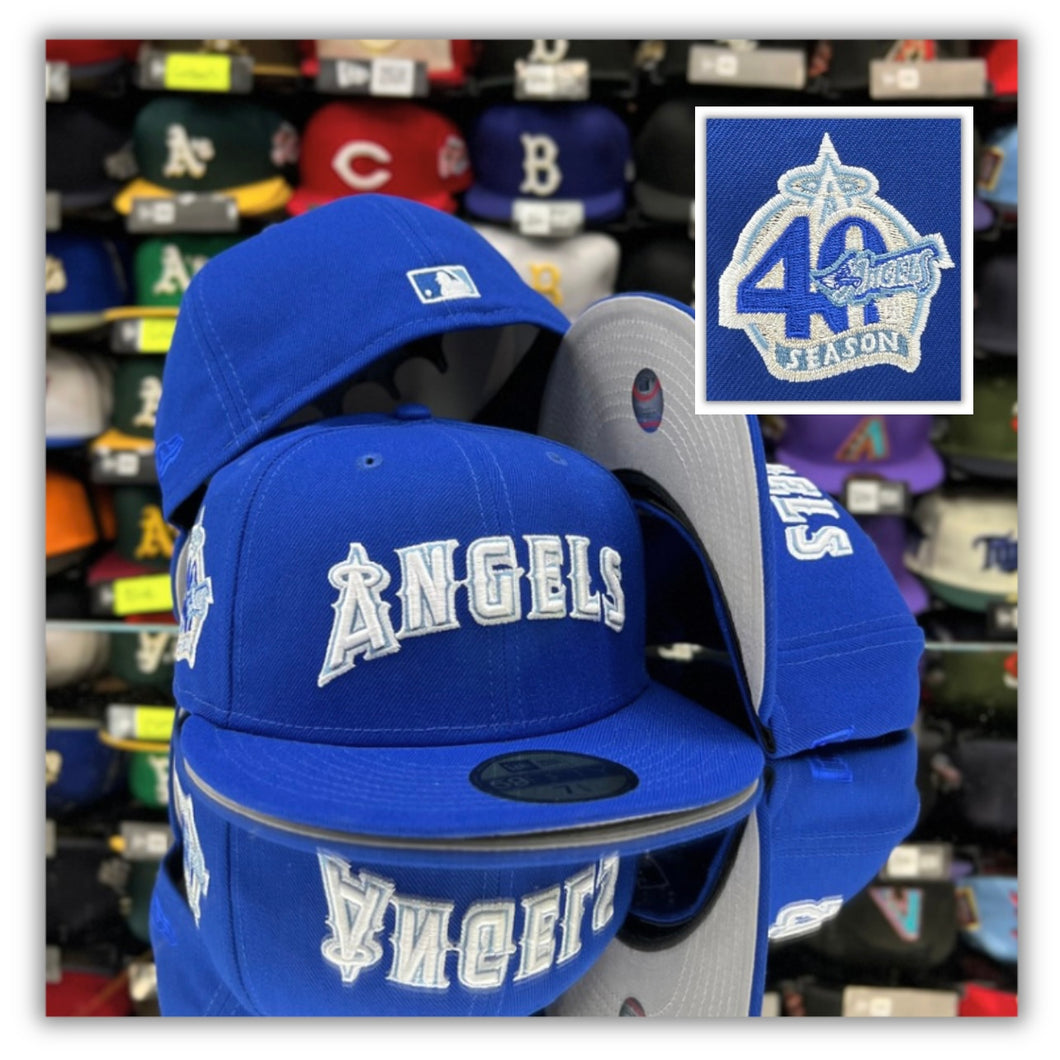 Anaheim Angels Blue Azure/Grey UV