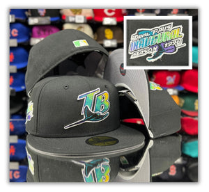 Tampa Bay Devil Rays Bk/96Patch/Grey UV