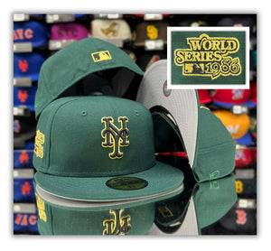 New York Mets Dk Green/86 WS/Grey UV