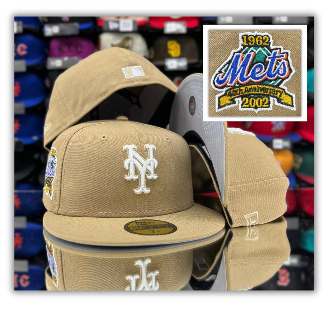 New York Mets Tan/40Th/Grey UV