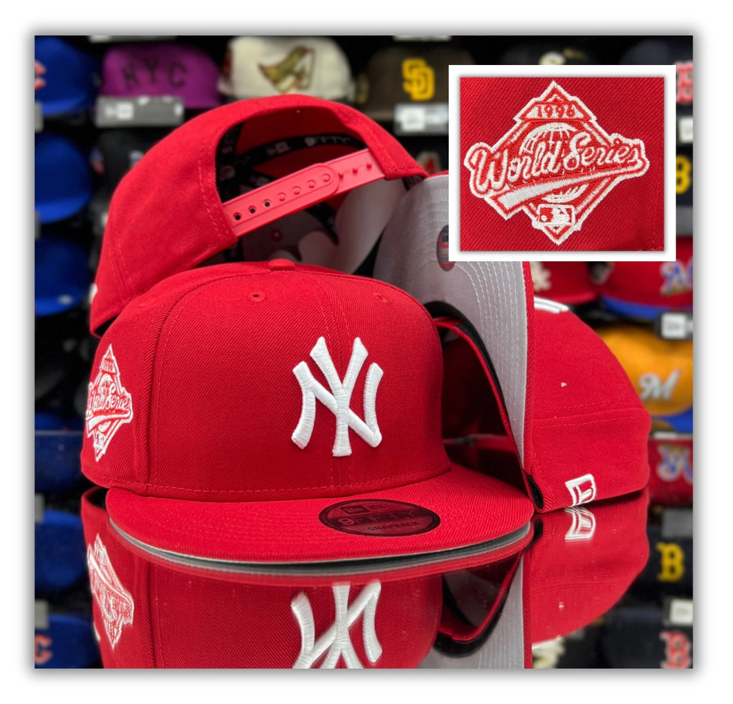 New York Yankees Red/96 Patch-Snapback
