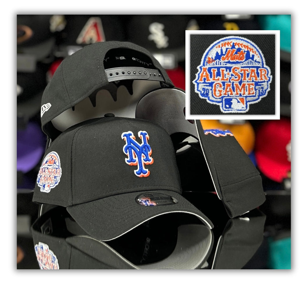 New York Mets Bk/ASG Patch-940 AFrame Snapback