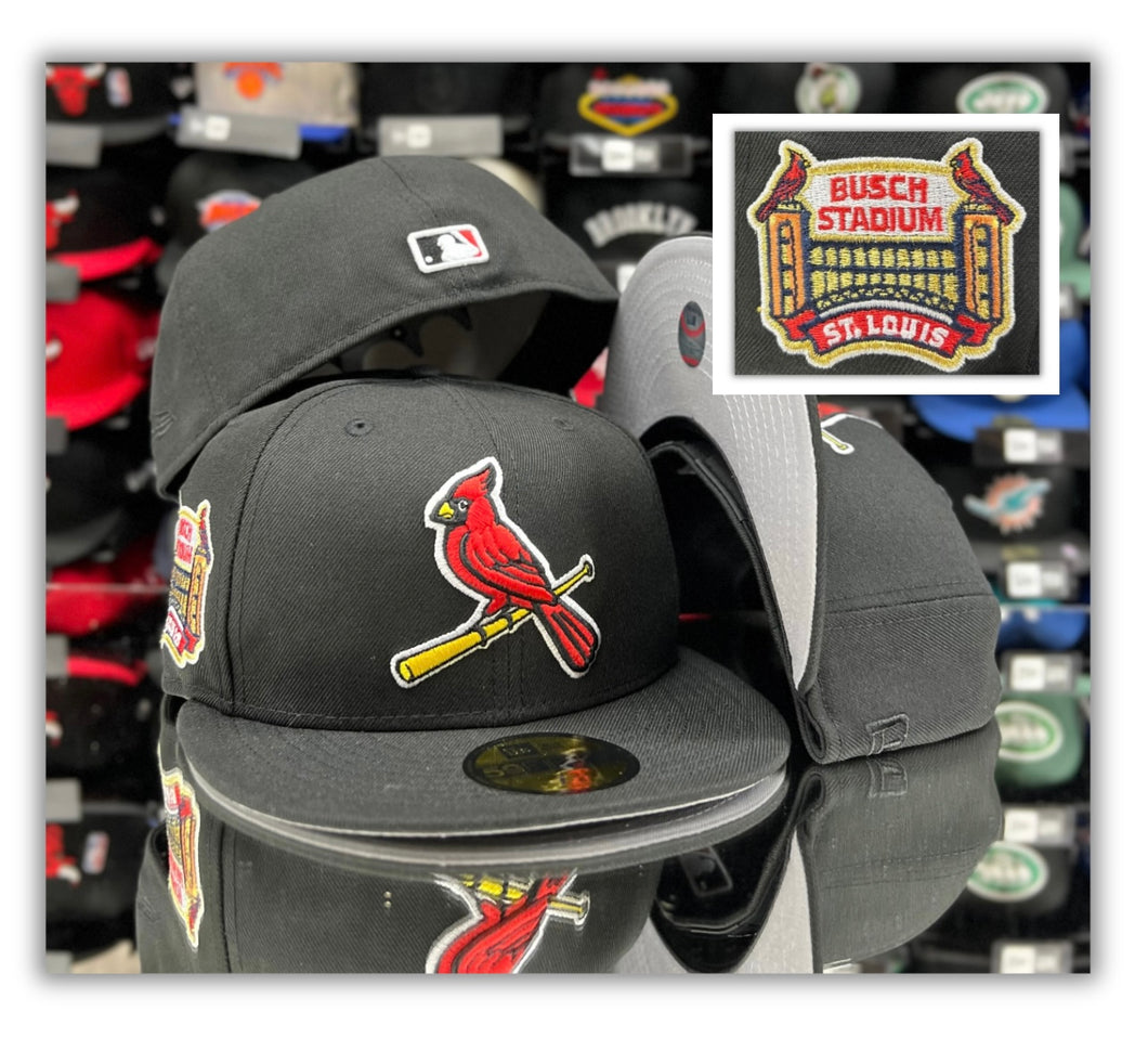 St Louis Cardinals Bk/Stadium Patch/Grey UV