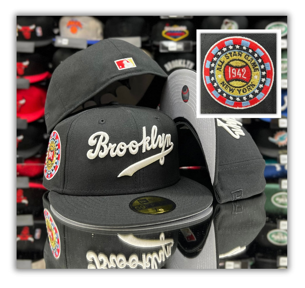 Brooklyn Dodgers Bk/ASG Patch/Grey UV