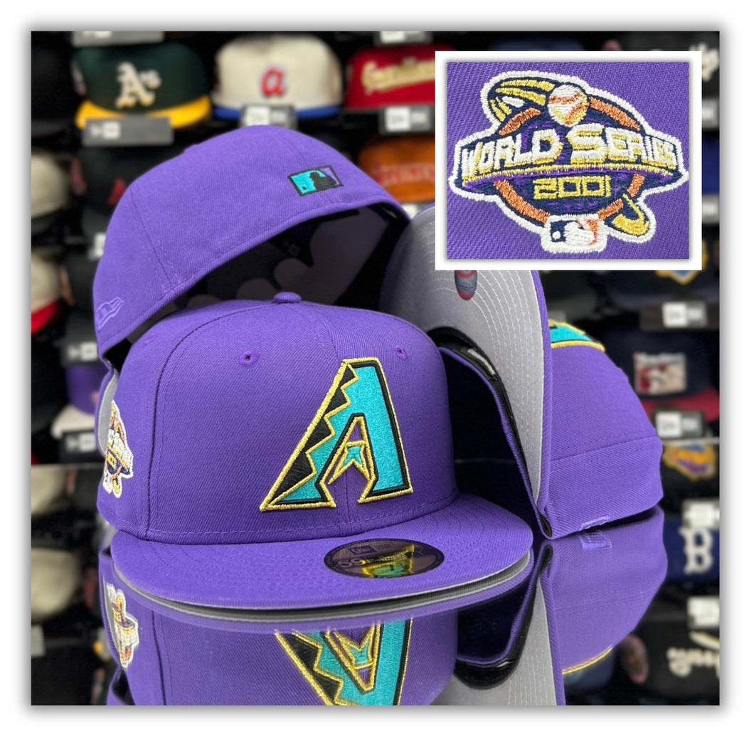 Arizona Diamondbacks Purple-2001 WS/Grey UV