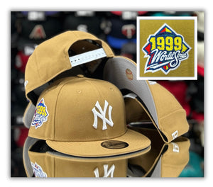 New York Yankees Tan/99 Patch-Snapback