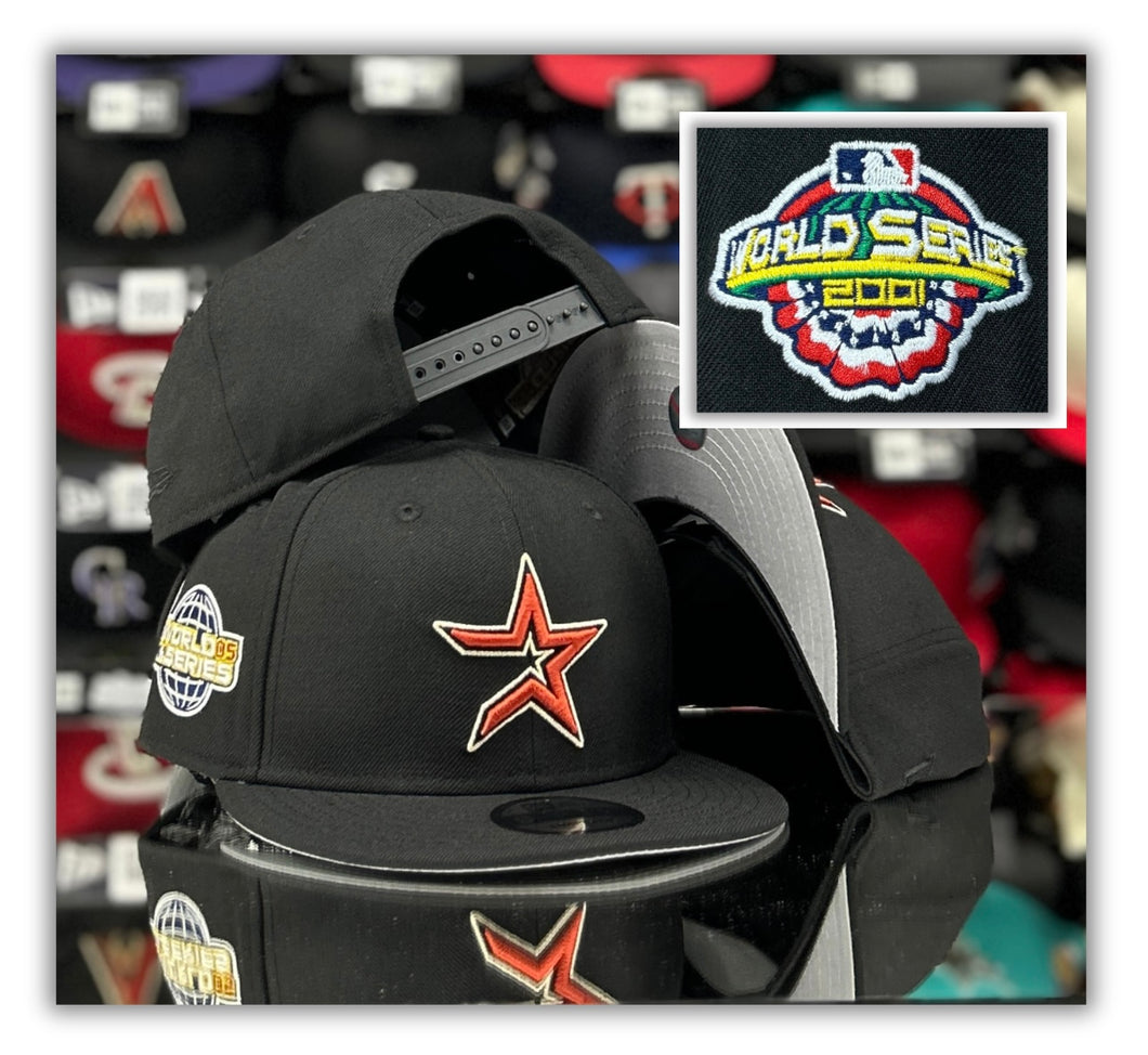 Houston Astros Bk/2001 Patch- Snapback
