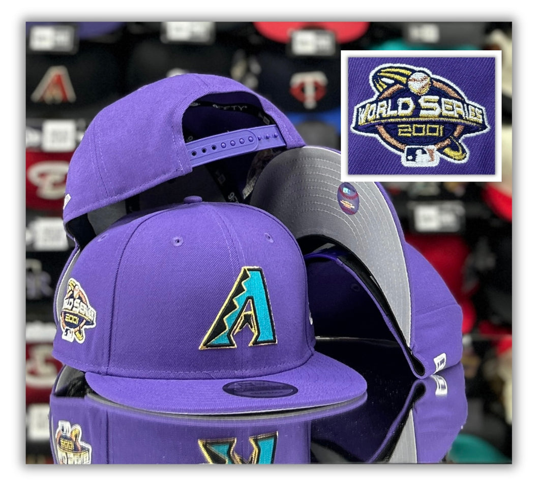 Arizona Diamondbacks Purple/ 2001 Patch-Snapback