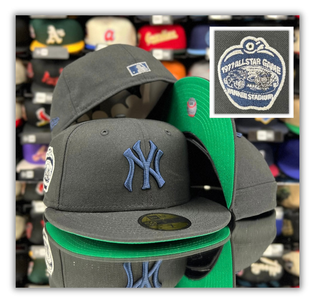 New York Yankees Bk/Navy Lg/1977 ASG/Green UV