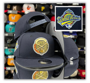 New York Yankees Navy/1938 Stadium Lg/96 Patch-Snapback