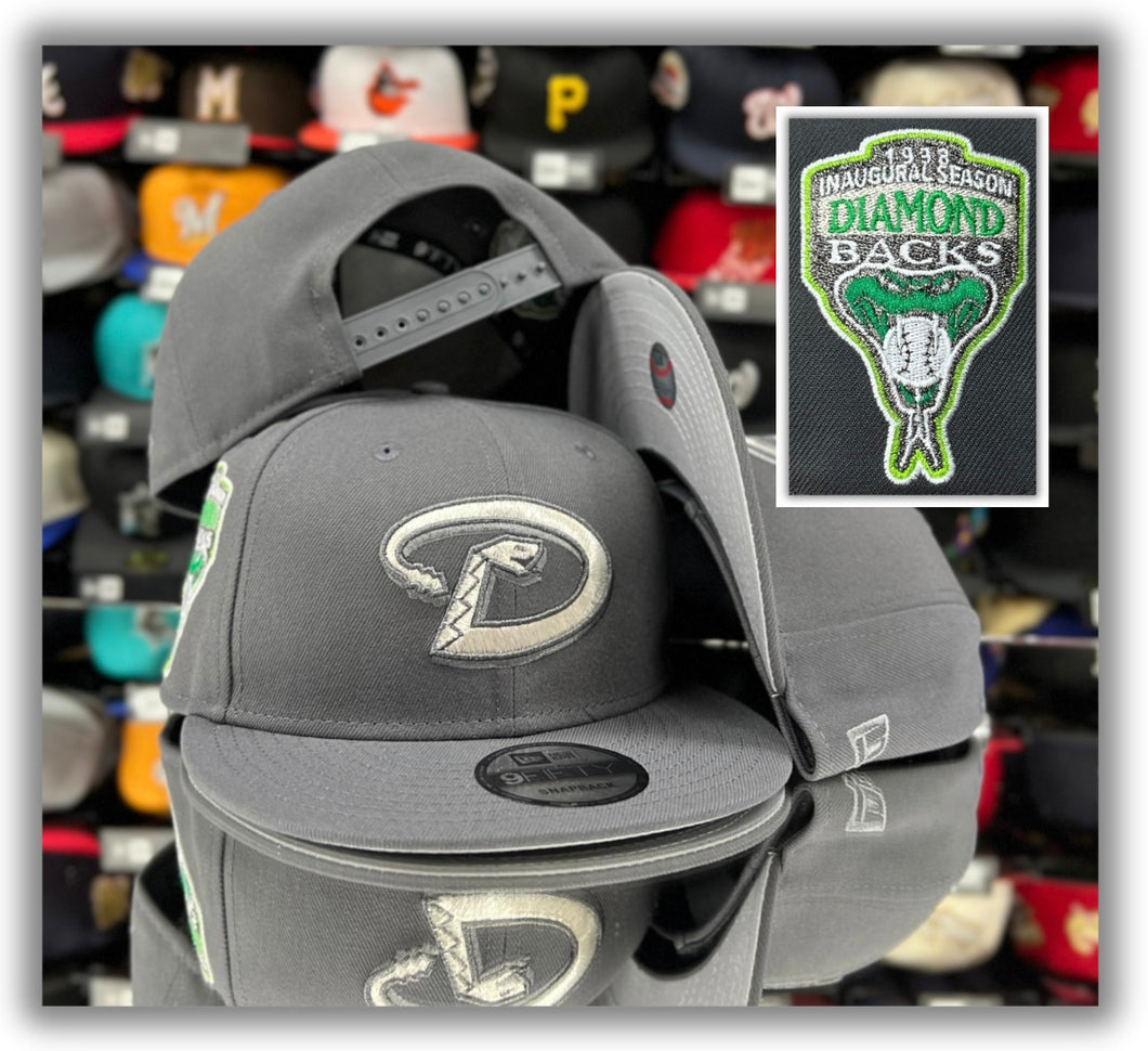 Arizona Diamondbacks Dk Gray/Inargural Patch-Snapback