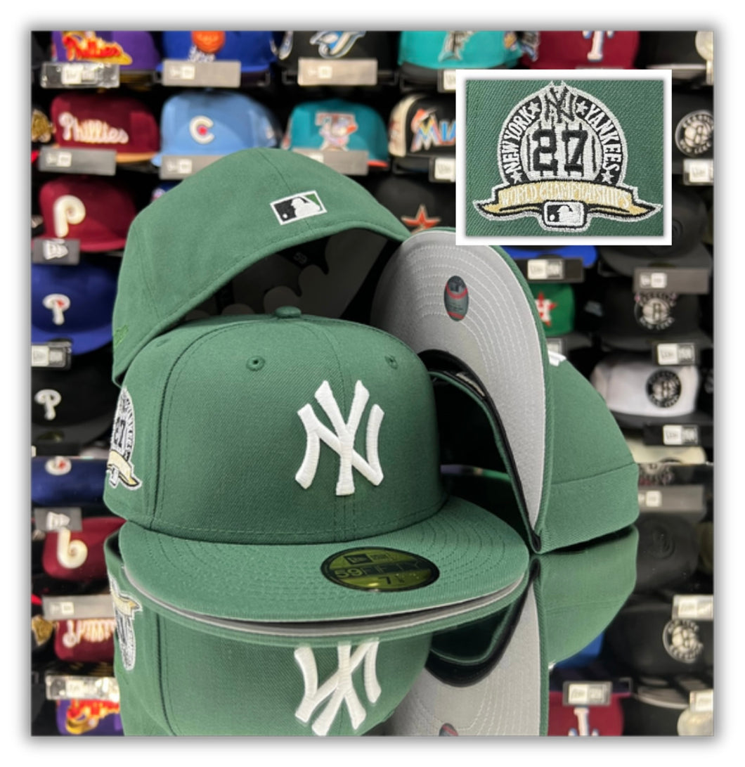 New York Yankees Pine Green/Grey UV (27th Patch)