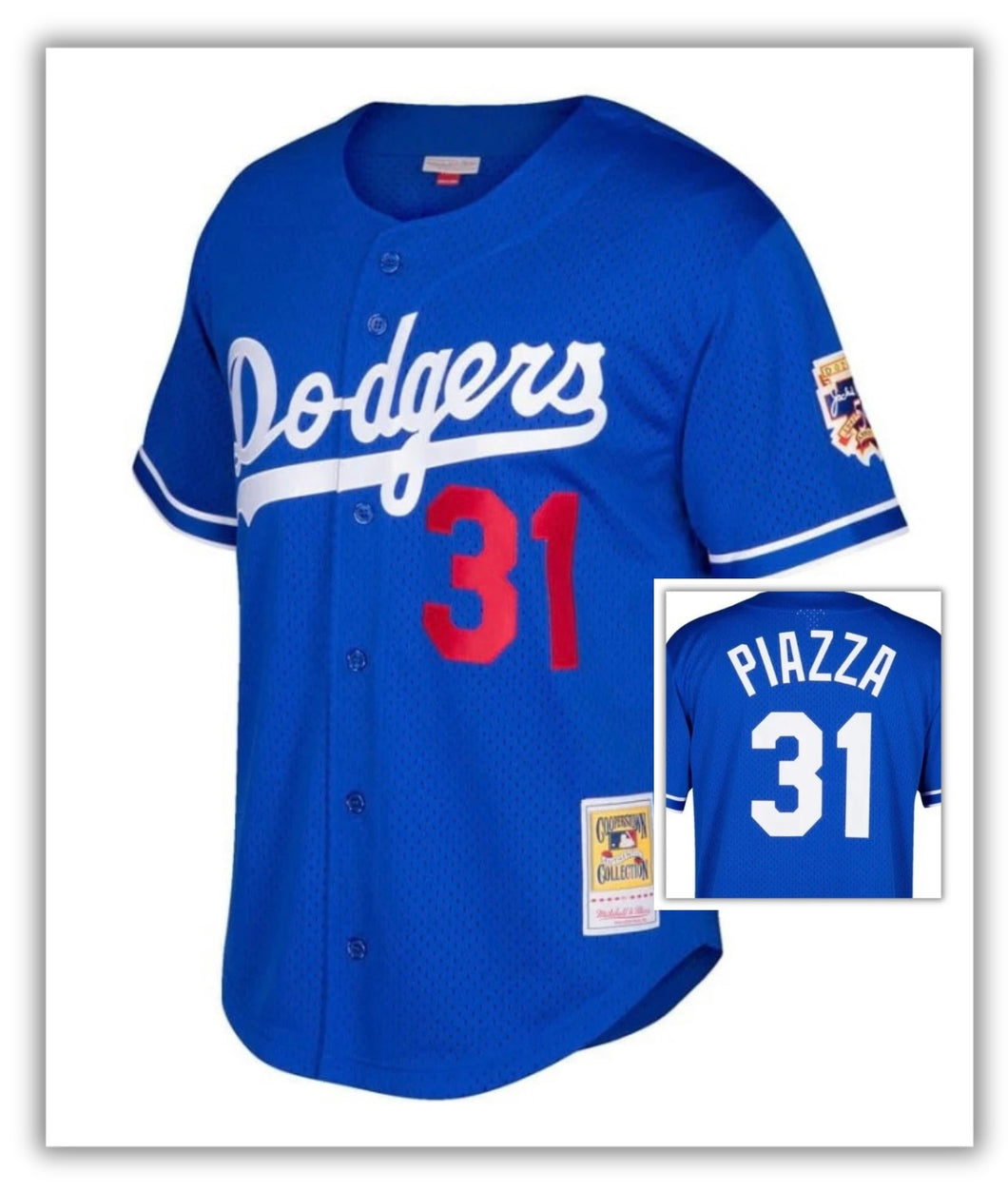 Authentic Los Angeles Dodgers-Mitchell & Ness Jersey