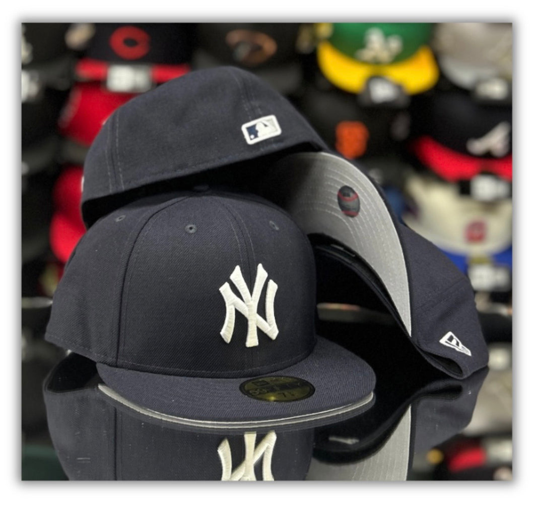 New York Yankees Navy/Grey UV(Classic-Bk Band)