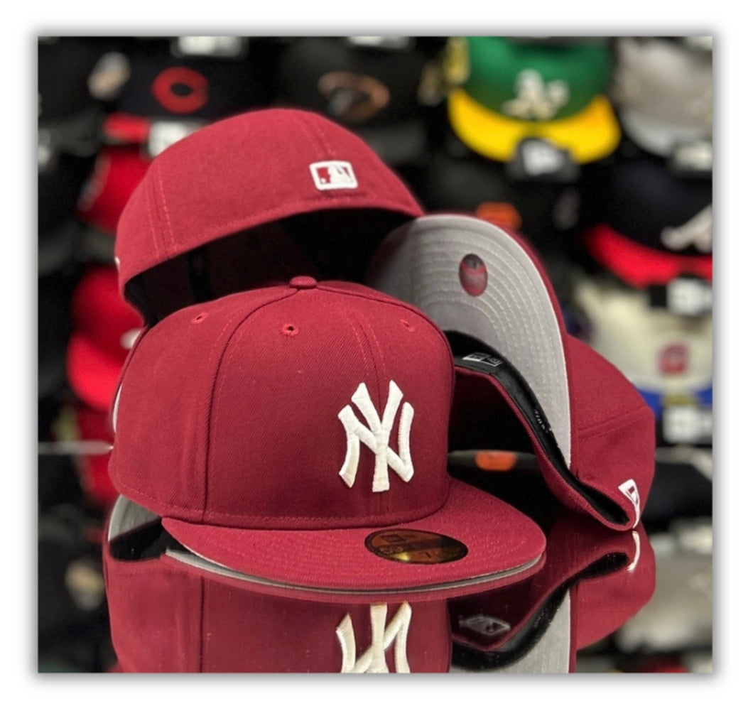 New York Yankees Burgundy/Gray UV
