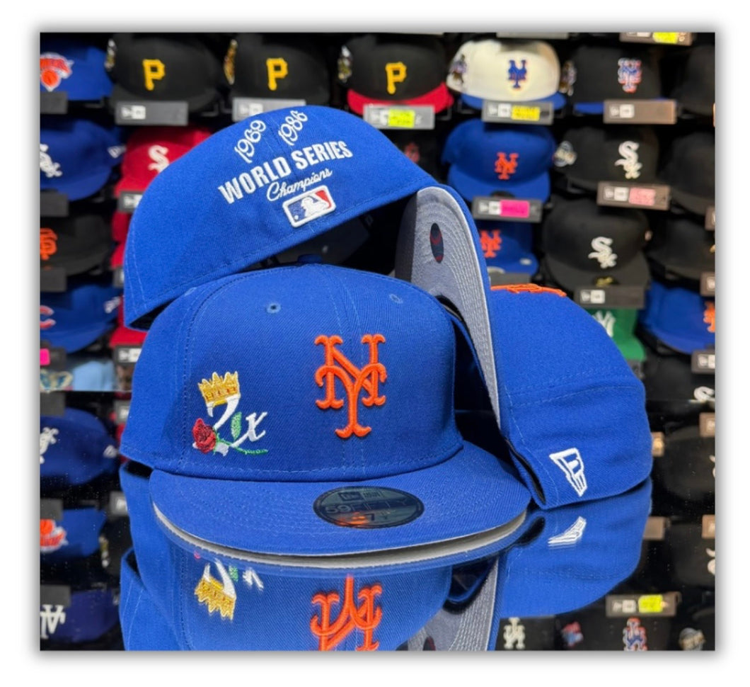 New York Mets Crown Champ 5950Fitted
