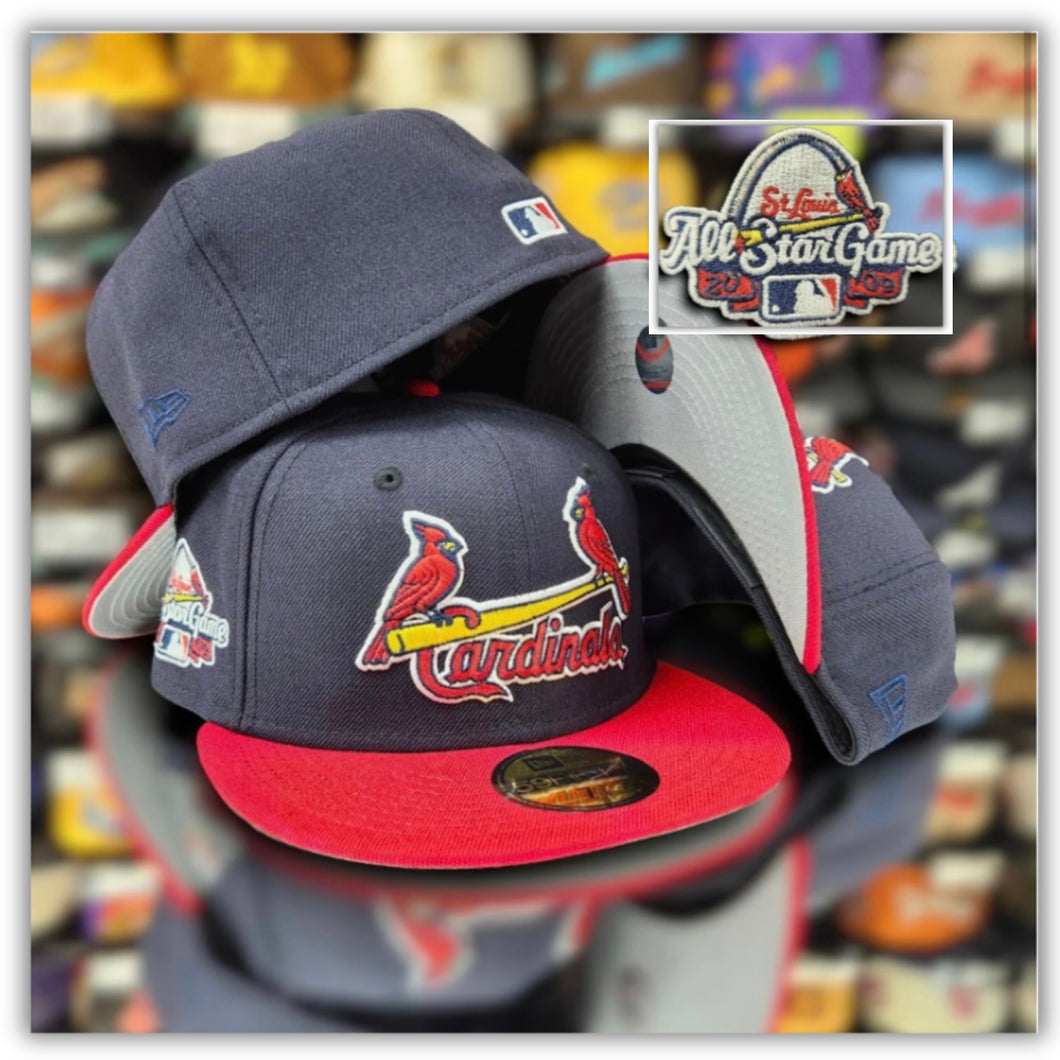 St. Louis Cardinals- Navy/Red 2T/Grey UV