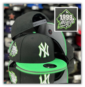 New York Yankees Bk/Lt Green 2T/99Patch-Snapback