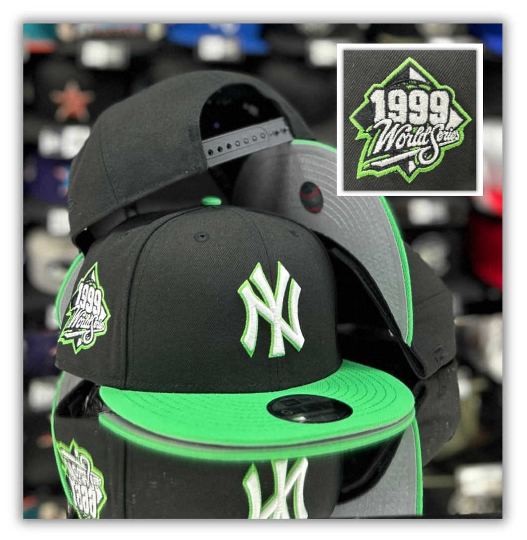 New York Yankees Bk/Lt Green 2T/99Patch-Snapback