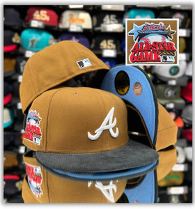 Atlanta Braves- Tan/Bk Corduroy 2T/Sky Blue UV