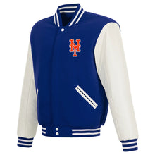 Load image into Gallery viewer, New York Mets Reversible Varsity Jacket
